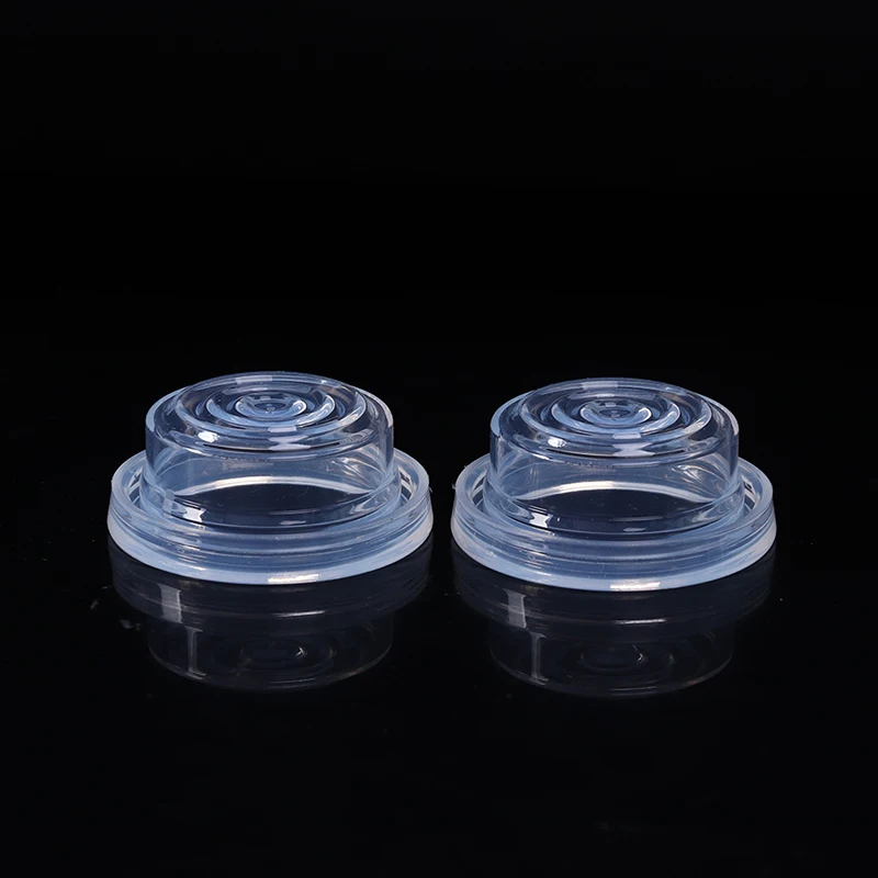 2 pcs Baby Silicone Feeding ReplacementBreast Pump Parts Diaphragm Accessories |
