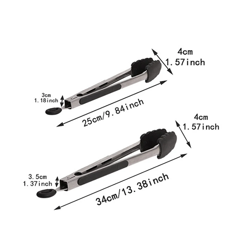 Без скольжения из нержавеющей стали силиконовые продукты для барбекю клип торт