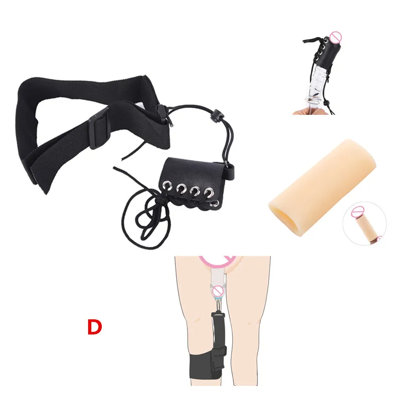 Интимный продукт для увеличения пениса мужской удлинитель из кожи