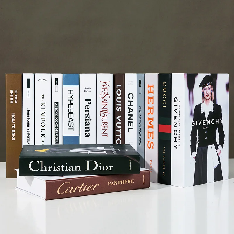 

Simple and Modern Fake Book Simulation Book Decoration Props Book Model Creative Home Living Room TV Cabinet Decoration