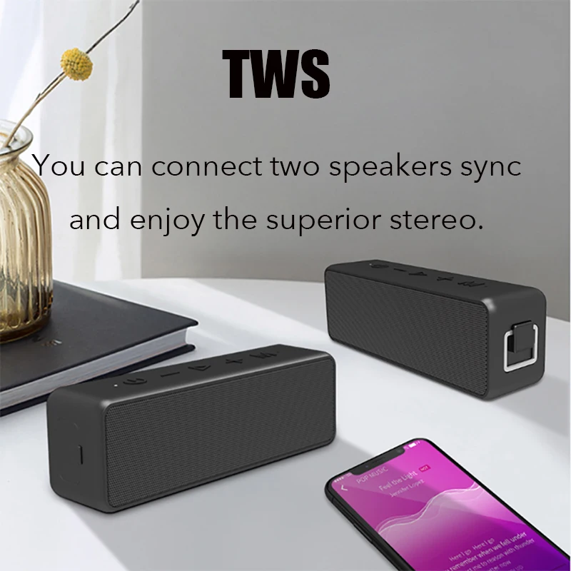 20 Вт металлический Bluetooth динамик 3600 мАч Внешний аккумулятор портативный супер