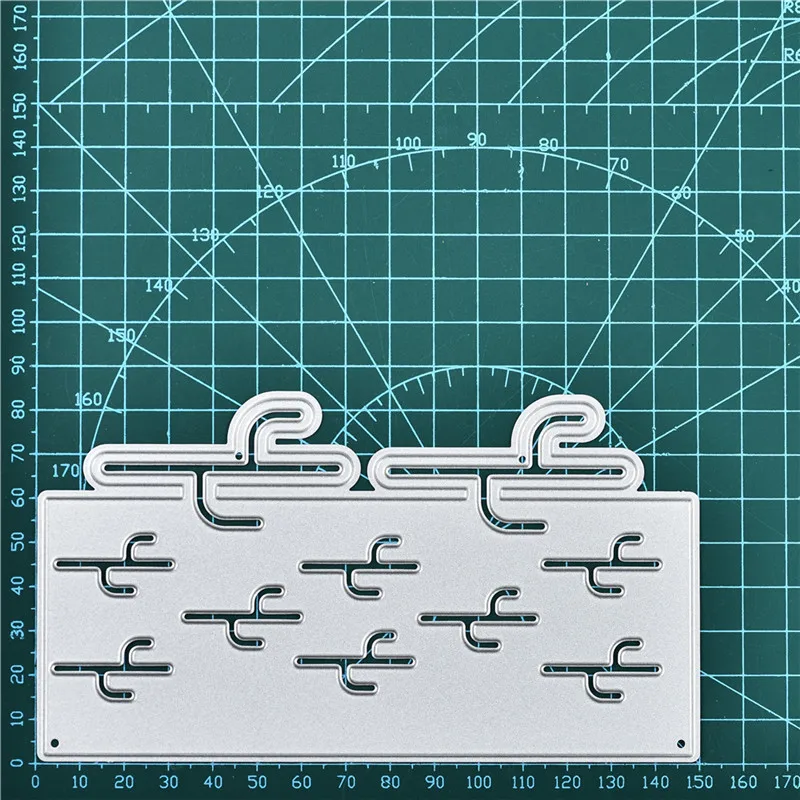 Eastshape Cactus Border Metal Cutting Dies Rectangle Stencils for DIY Scrapbooking Embossing Paper Cards Die Photo Album Making | Дом и сад