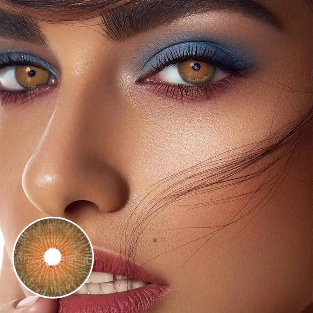 

Контактные линзы косплей Хэллоуин Рождество повседневное использование мягкие цветные линзы цветные ed косметические контактные линзы еже...