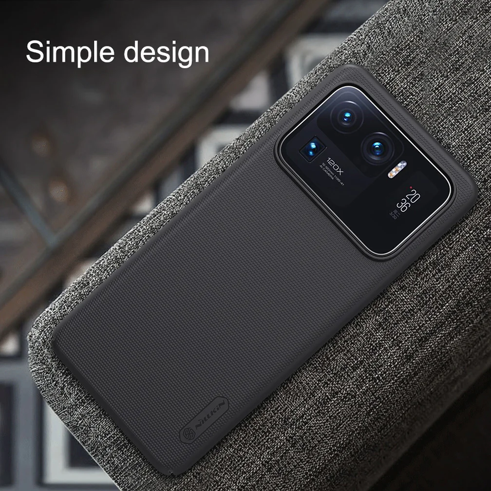 For Xiaomi Mi 11 Mi11 Lite Case NILLKIN Frosted Shield Protection Case For Xiaomi 11 Ultra Mi 11 Pro Anti-fingerprint Back Cover