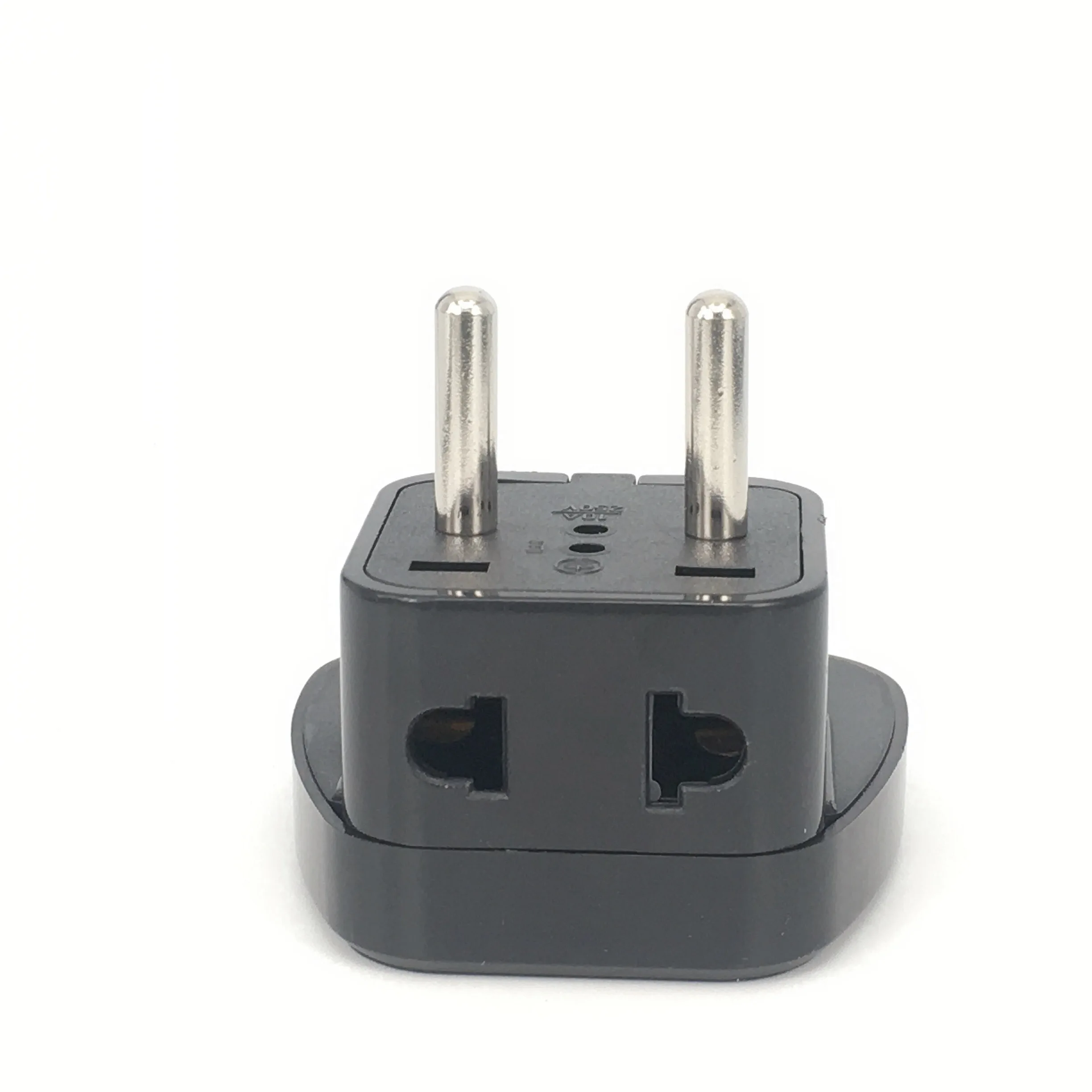 2 in 1 Universal Converter UK USA AU Euro to 4.8mm pins GER Germany Plug AC Power Travel Adapter | Electrical Socket &amp Plugs Adaptors