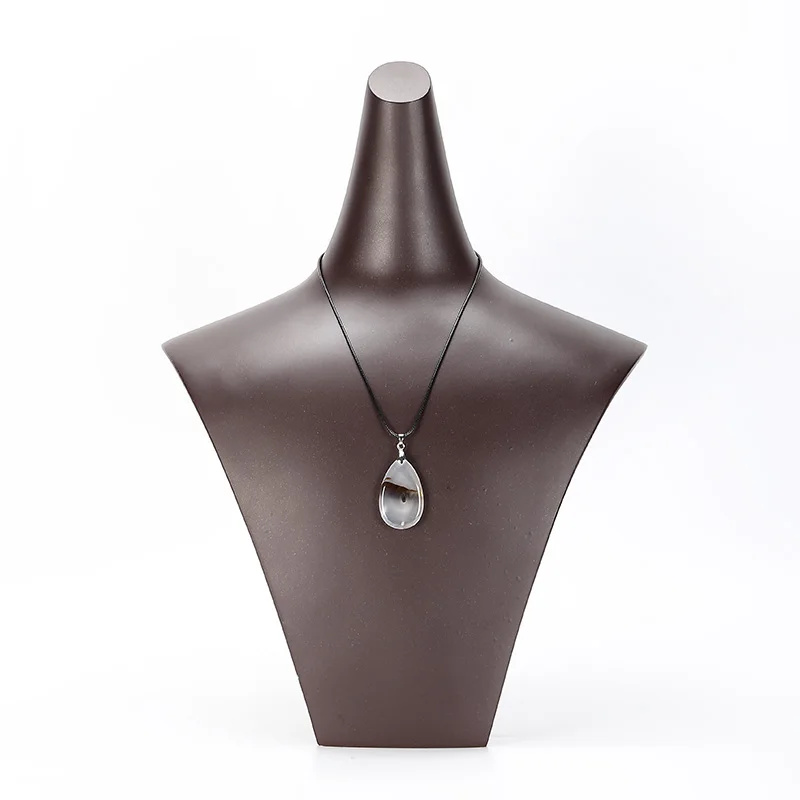 JD Smoky Quartz Tear of Angel Black Agate Water Drop кулон зеленый Howlite Ассорти модных смешанных цветов