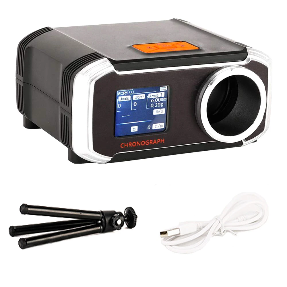Тестер скорости для охоты страйкбола стрельбы хронографа с ЖК