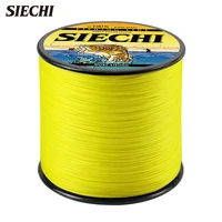 siechi 300m 500m 1000m 4812 strands pe multifilament carp fishing line braid for bait casting spinning sea rod cord wire