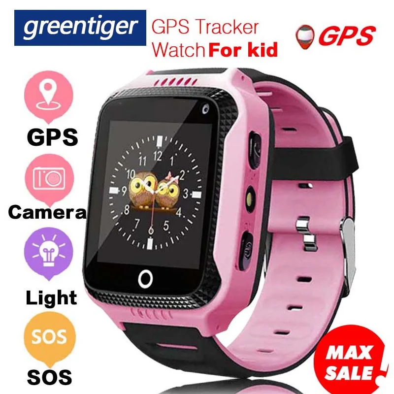 Greentiger Q528 gps Детские умные часы с сенсорным экраном камера gps трекер умные часы Детский монитор SOS для ребенка PK Q50 q90
