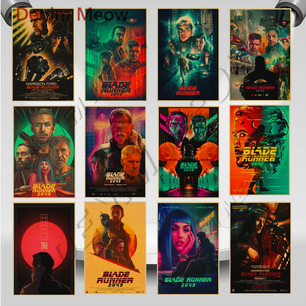 Blade Runner 2049 американский фильм винтажные металлические знаки настенный