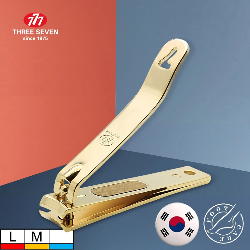 

THREE SEVEN/777 Nail Clippers Fingernail Scissors Manicure Cutters Pedicure Nail Tools Toenail Trimmers with Nail Files