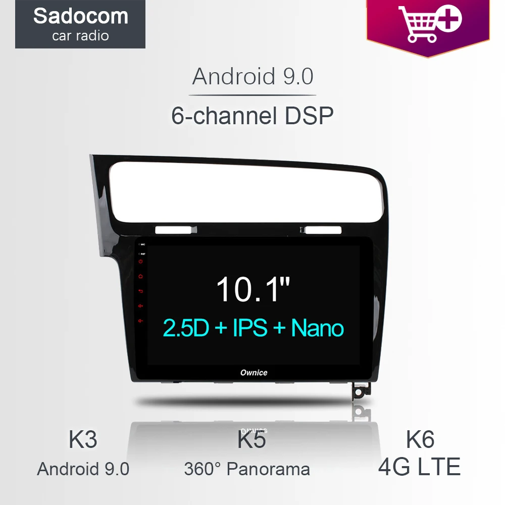 Автомобильный DVD плеер 10 1 дюйма DSP IPS 64 Гб ПЗУ 4 ОЗУ GPS 4G LTE Bluetooth Авторадио камера
