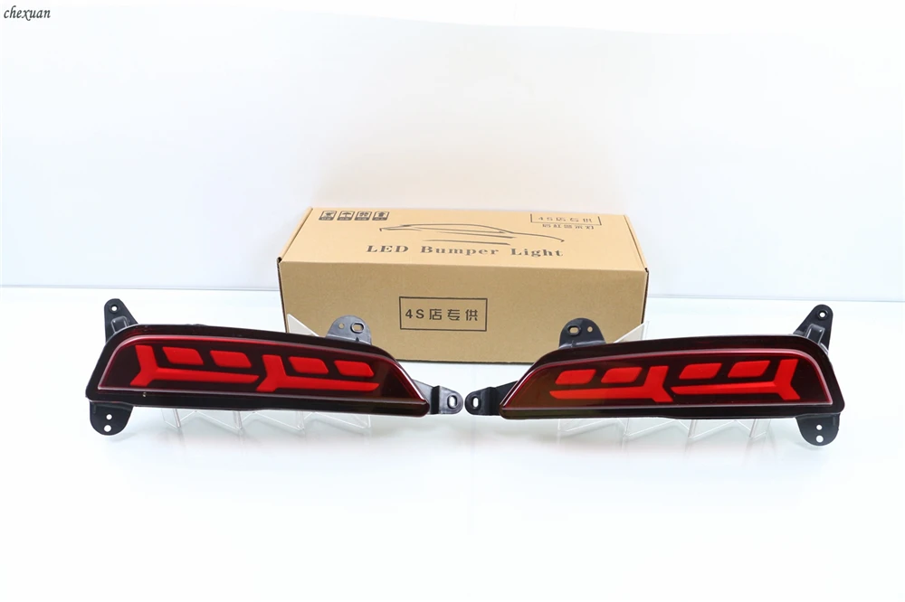 1 комплект светодиодные фонари для заднего бампера стоп сигнал поворота