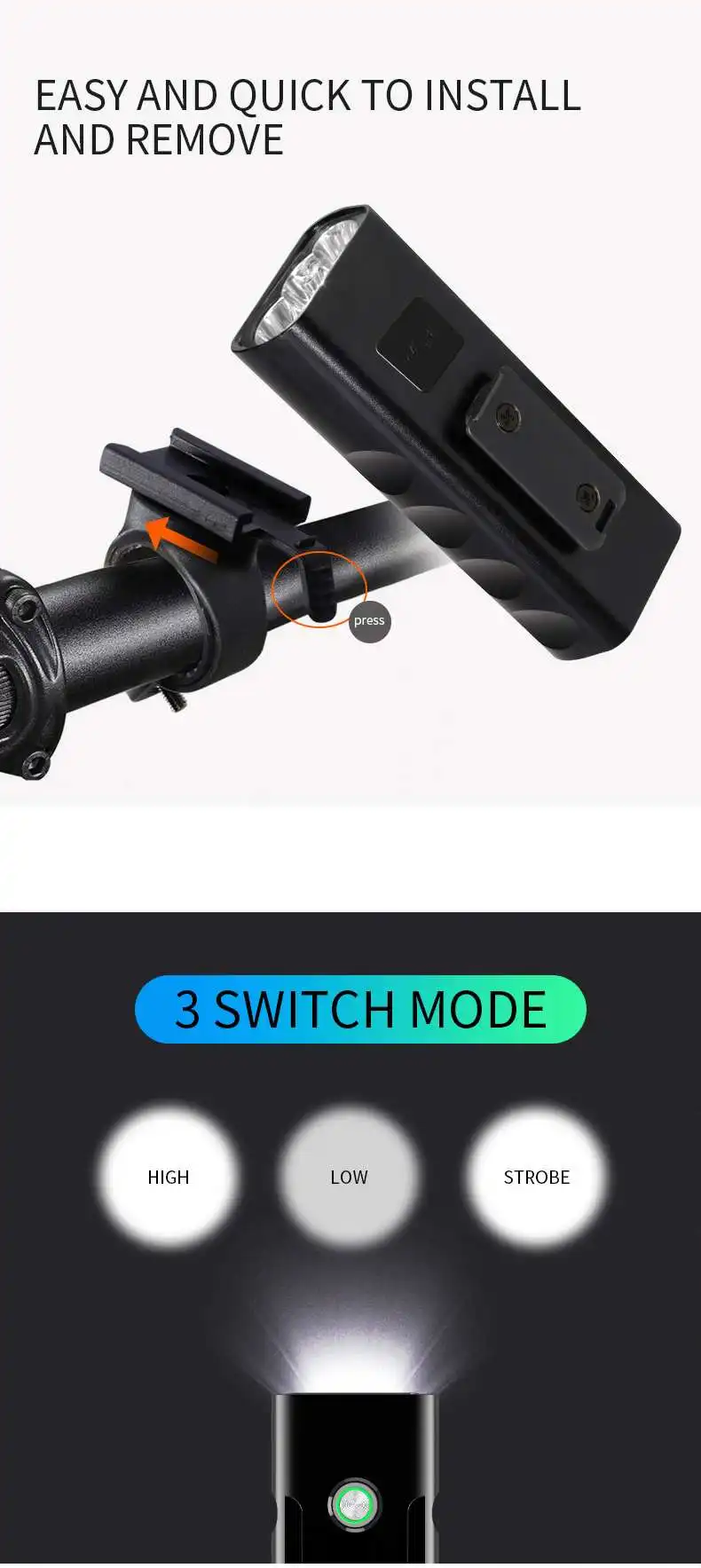 XANES XL29 свет 18650 мАч батарея 3 режима USB мотоцикл E-bike велосипед велосипедный фонарик портативное зарядное устройство светодиодный фонарь