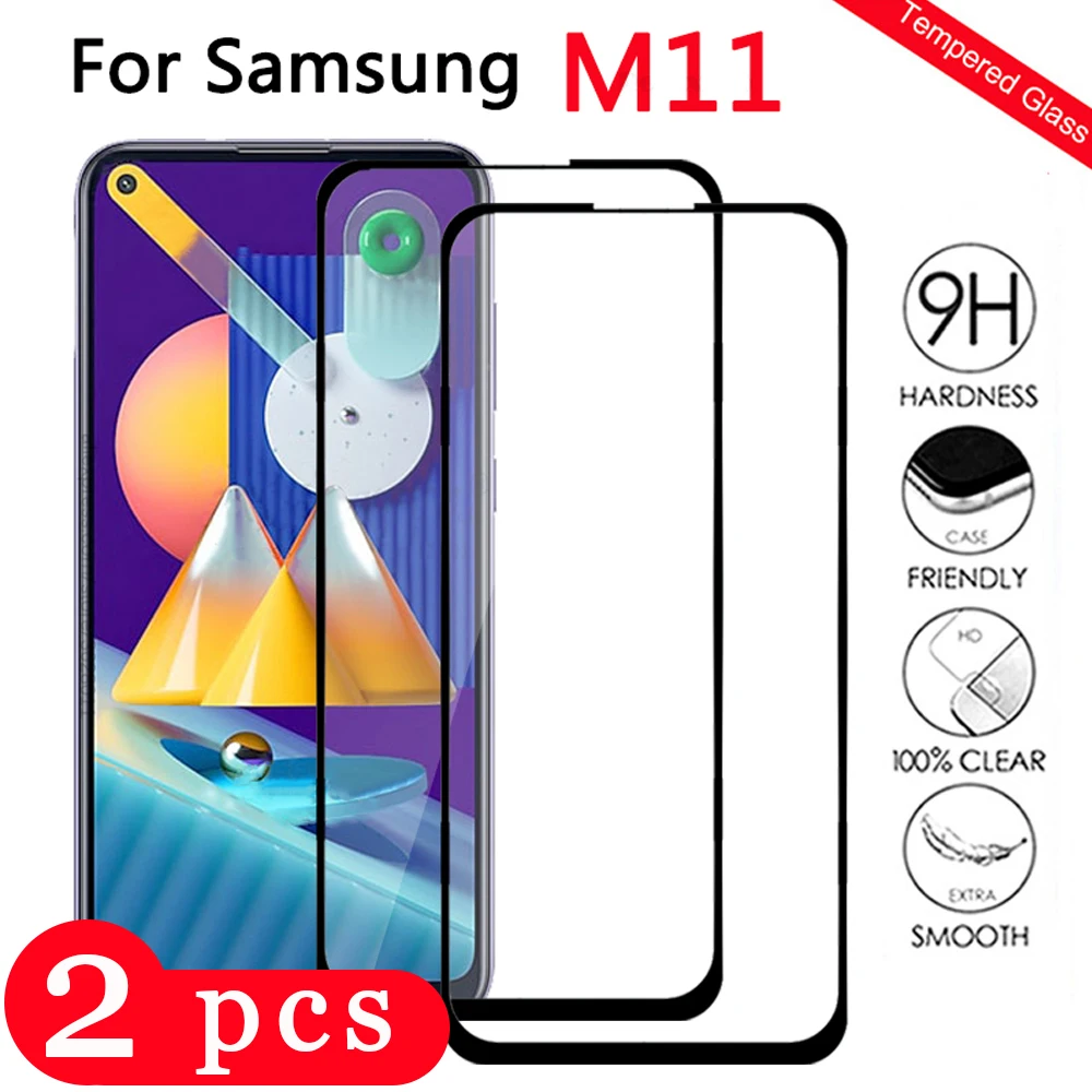 

Закаленное стекло для Samsung Galaxy M51, M40, M31, M30, M30S, M21, M20, M11, M10, M10S, 2 шт.