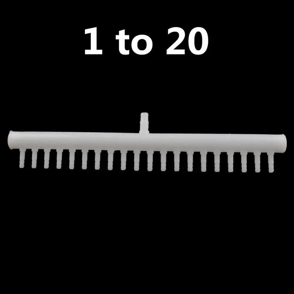 Разветвители шланга от 8 мм до 4 4/6/8/10/12/16/20 каналов кислородный насос для аквариума