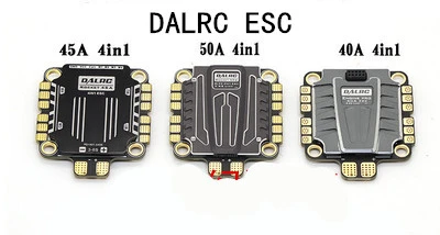 DALRC 4 в 1 ESC 40A 45A 50A без щетки 3 6S blheli _ 32 LIHV DSHOT200 готовы для гоночных FPV совместимы с F05