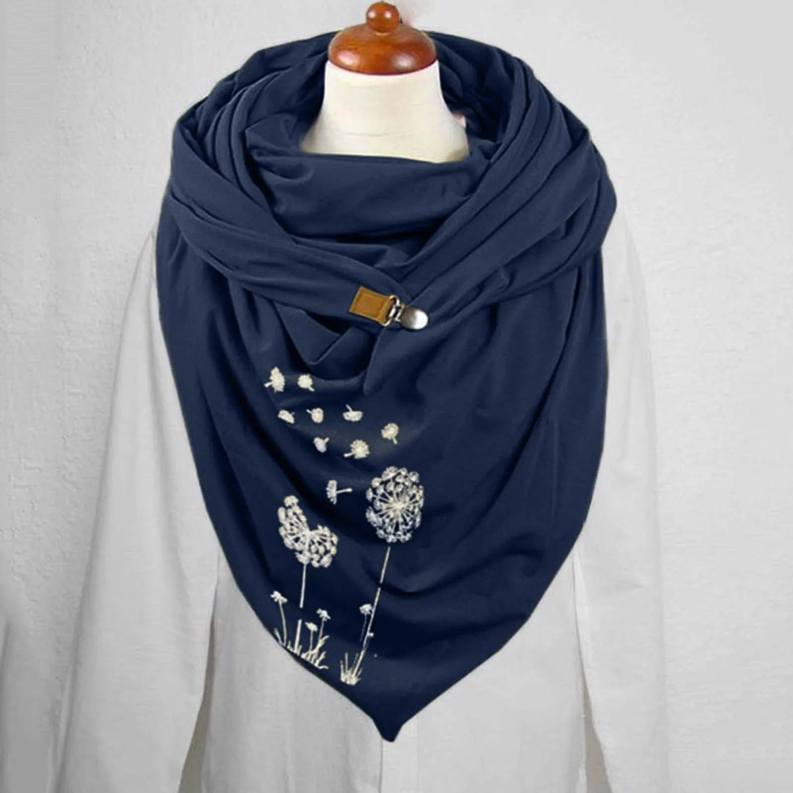 Женский кашемировый зимний шарф Бандана 2020 однотонные женские теплые шарфы на