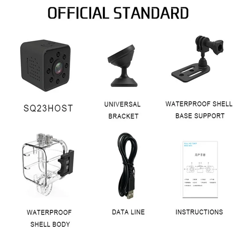 

Upgrad Version SQ23 IP Camera HD WIFI Small Mini Camera Cam 1080P Video Sensor Night Vision Camcorder Micro Cameras DVR Motion