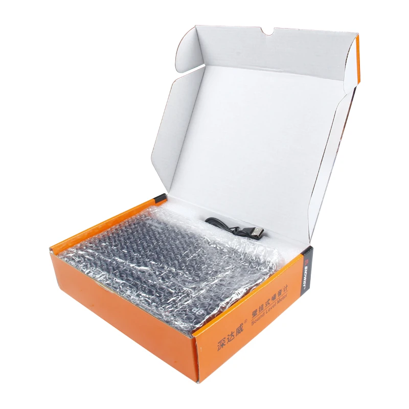 SNDWAY цифровой измеритель уровня звука с большим экраном 30 ~ 130 дБ настенный шума