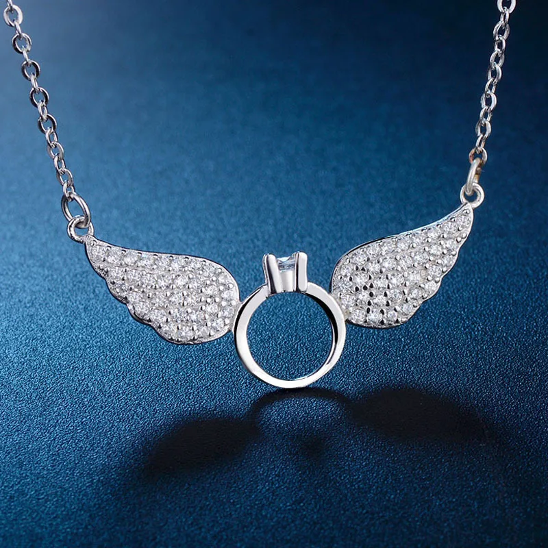 Angel Bola Винтаж Циркон класса люкс дизайн с украшением в виде кристаллов капюшоном