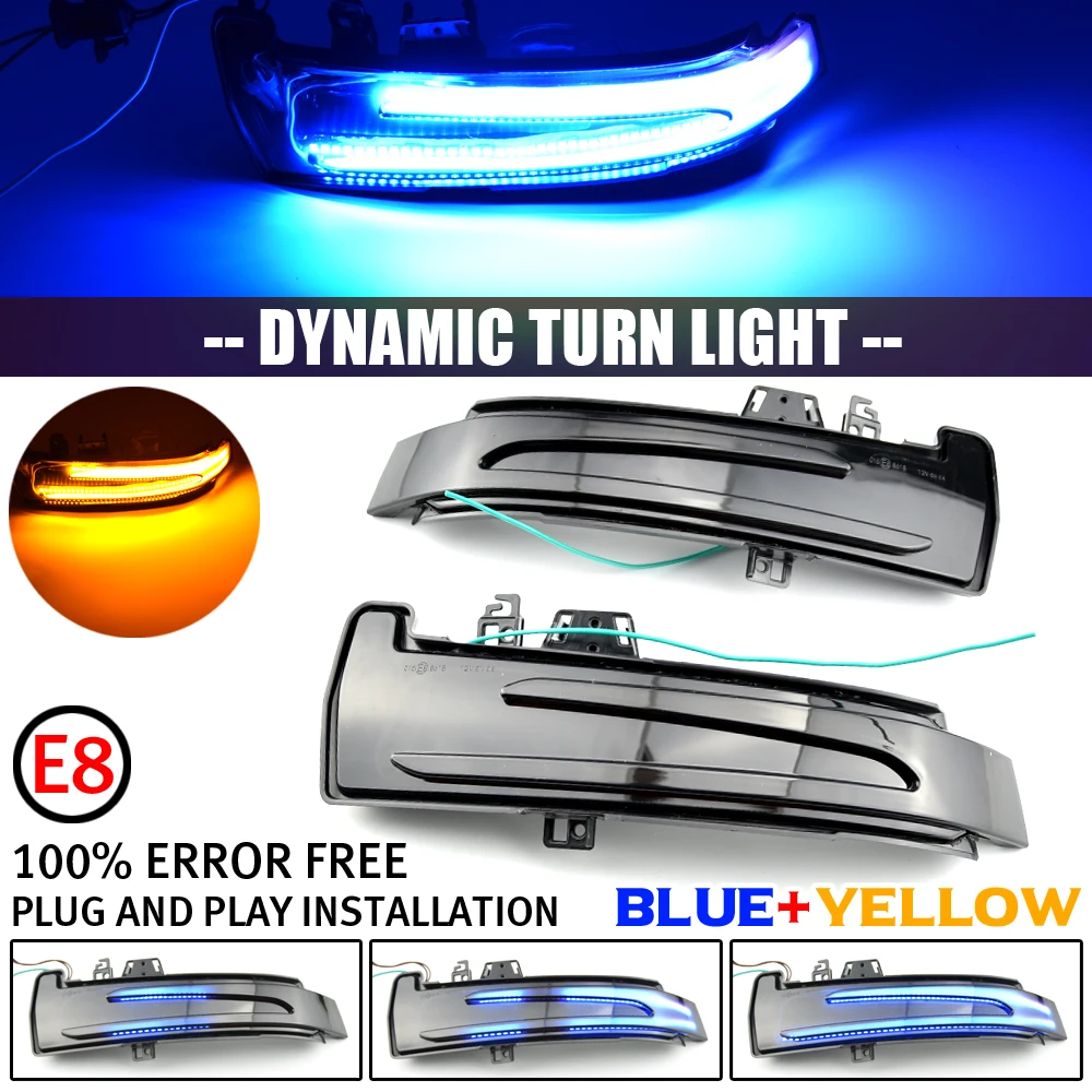 

Dynamic Blinker LED Turn Signal Light Indicator For Mercedes-Benz W204 W246 W218 W176 C117 X204 A B C CLA CLS GLA GLK Class