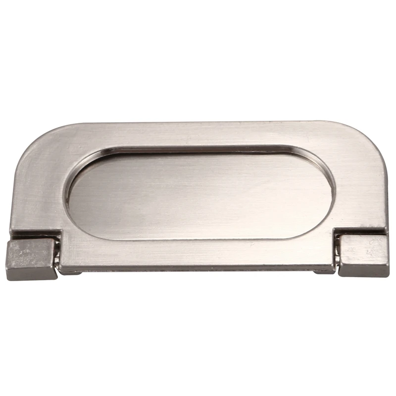 Серебряное тонное металлическое кольцо овальной формы вытяжная дверная ручка
