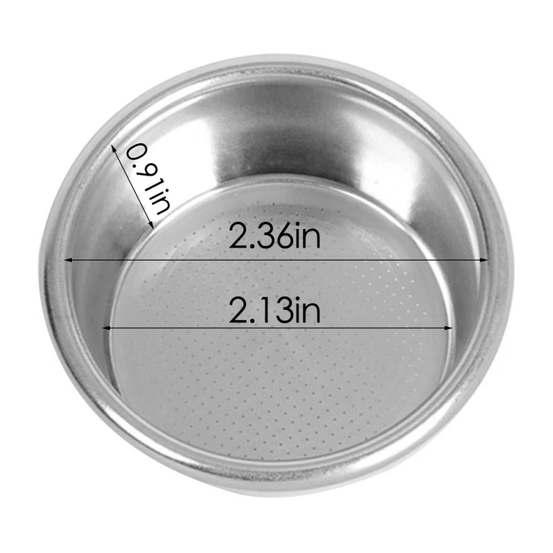 

VOGVIGO 54mm Filter Basket for Breville 54mm Semi-Automatic Coffee Machine Bottomless Handle Filter