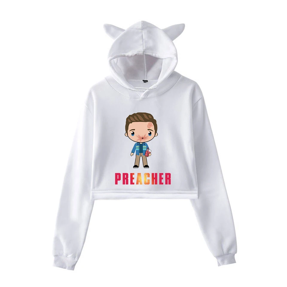 2019 ТВ серия Preacher сезон 4 Джесси Кастер тюльпан новый принт модный тренд кошачьи