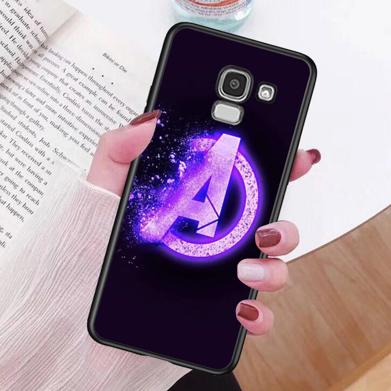 

Marvel Superheroes for Samsung Galaxy j8 j7 j6 j5 j4 j3 j2 Duo Prime Core Plus 2018 2017 Black Phone Case