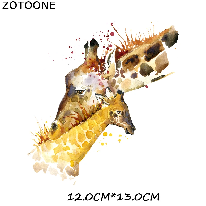 ZOTOONE наклейка для глажки животных маленькие белки животные моющиеся нашивки