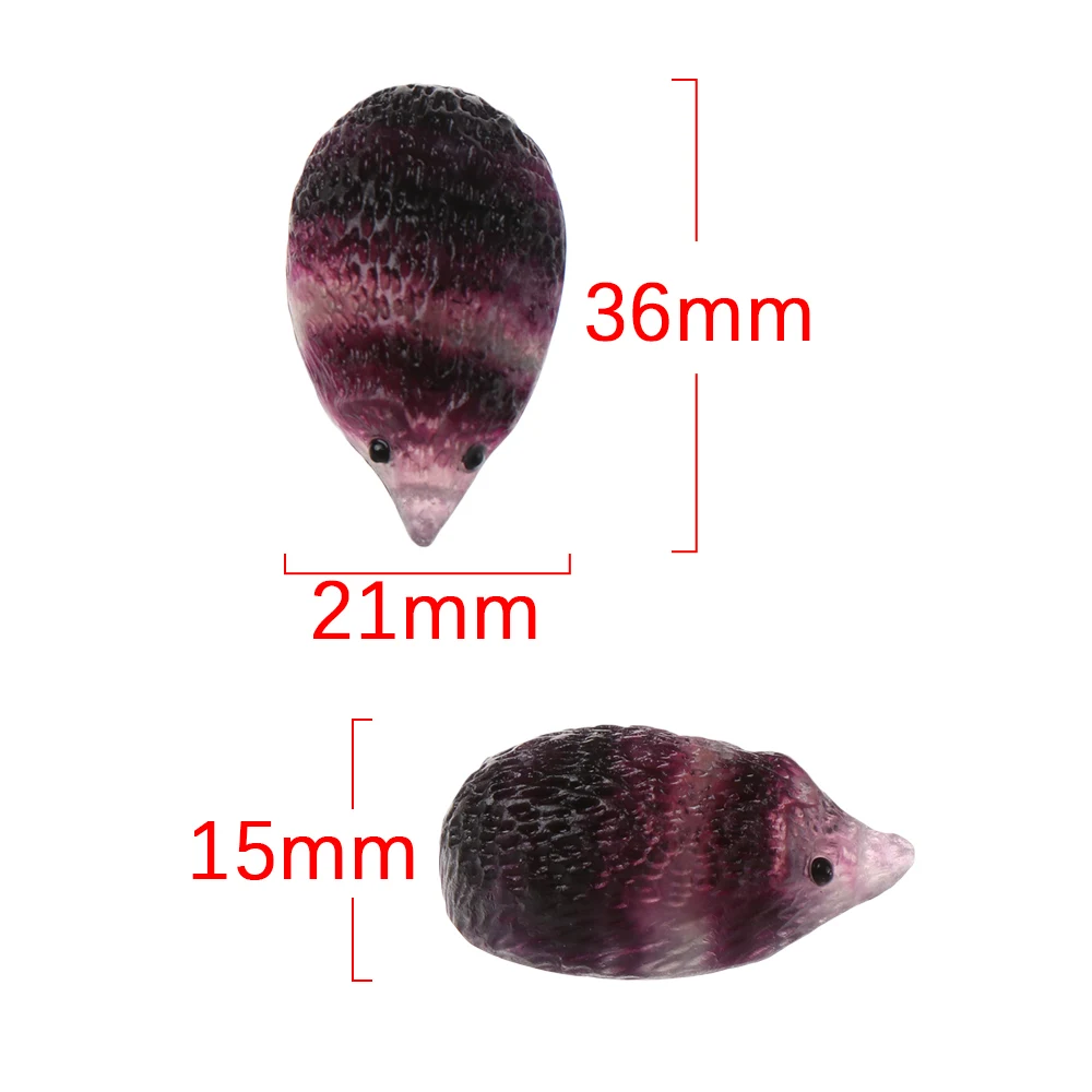 1 шт. Радужный цветной флюорит резной еж кварцевый кристалл исцеляющий ручная