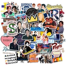 10/30/50PCS TV Show Riverdale Stickers Waterproof DIY Motorcycle Travel Luggage Fridge Laptop Graffiti Joke Sticker Kid Toy