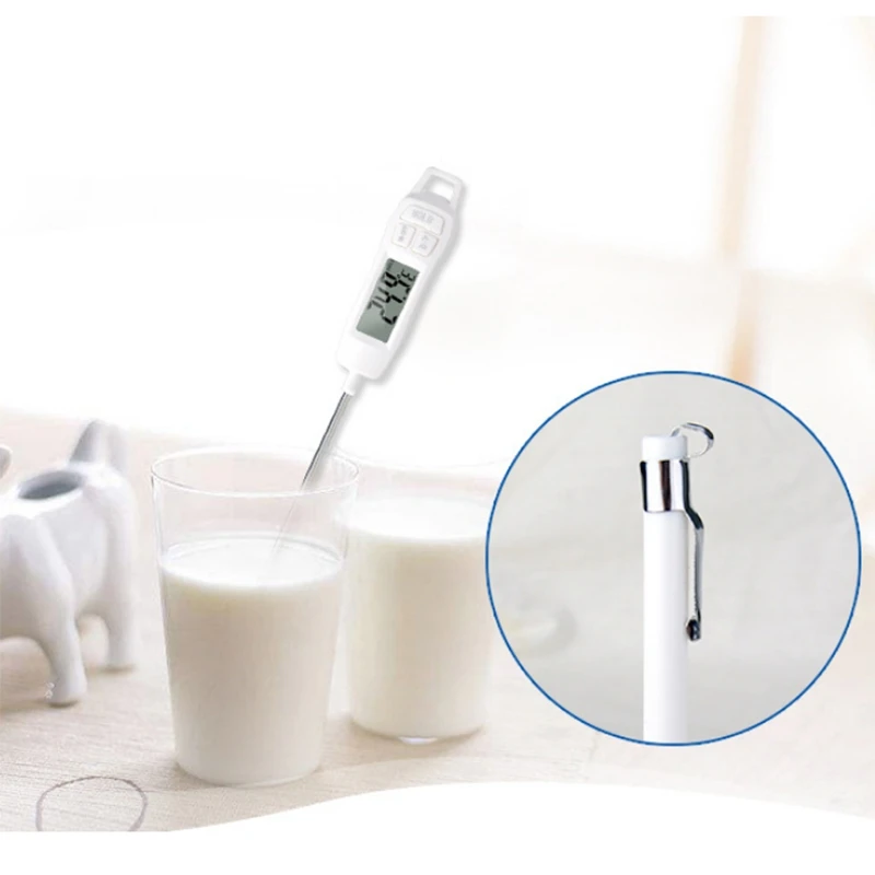 Электронный термометр для еды измеритель температуры воды с крышкой ручки