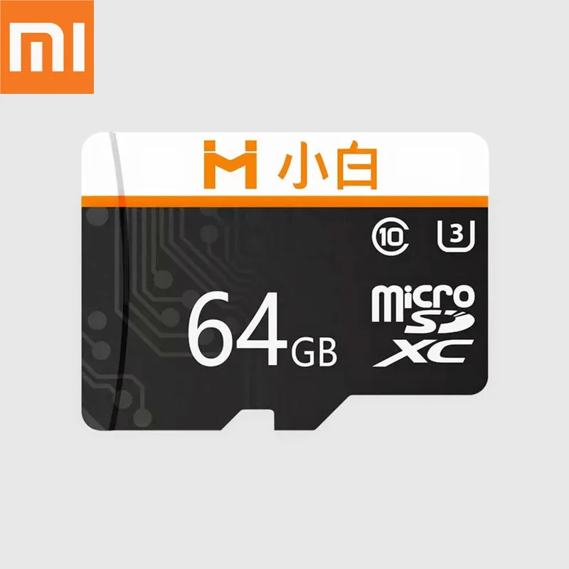 Оригинальный Xiaomi Youpin Xiaobai картой Micro SD объемом 16 ГБ 32 64 128 г 95 МБ/с. 100 слот для карт