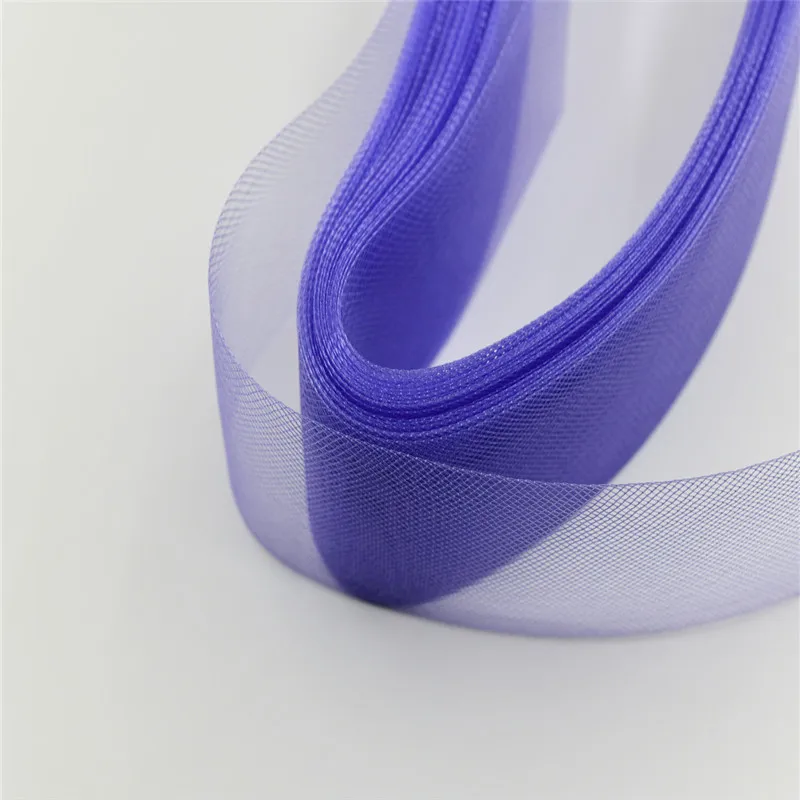 light purple 3 см, 8 см, цветная плетеная ткань из конского волоса, Свадебный вуалет кринолин для платьев, шляп, аксессуары, 100 ярдов, мягкая жесткая ткань для выбора - Цвет: light purple