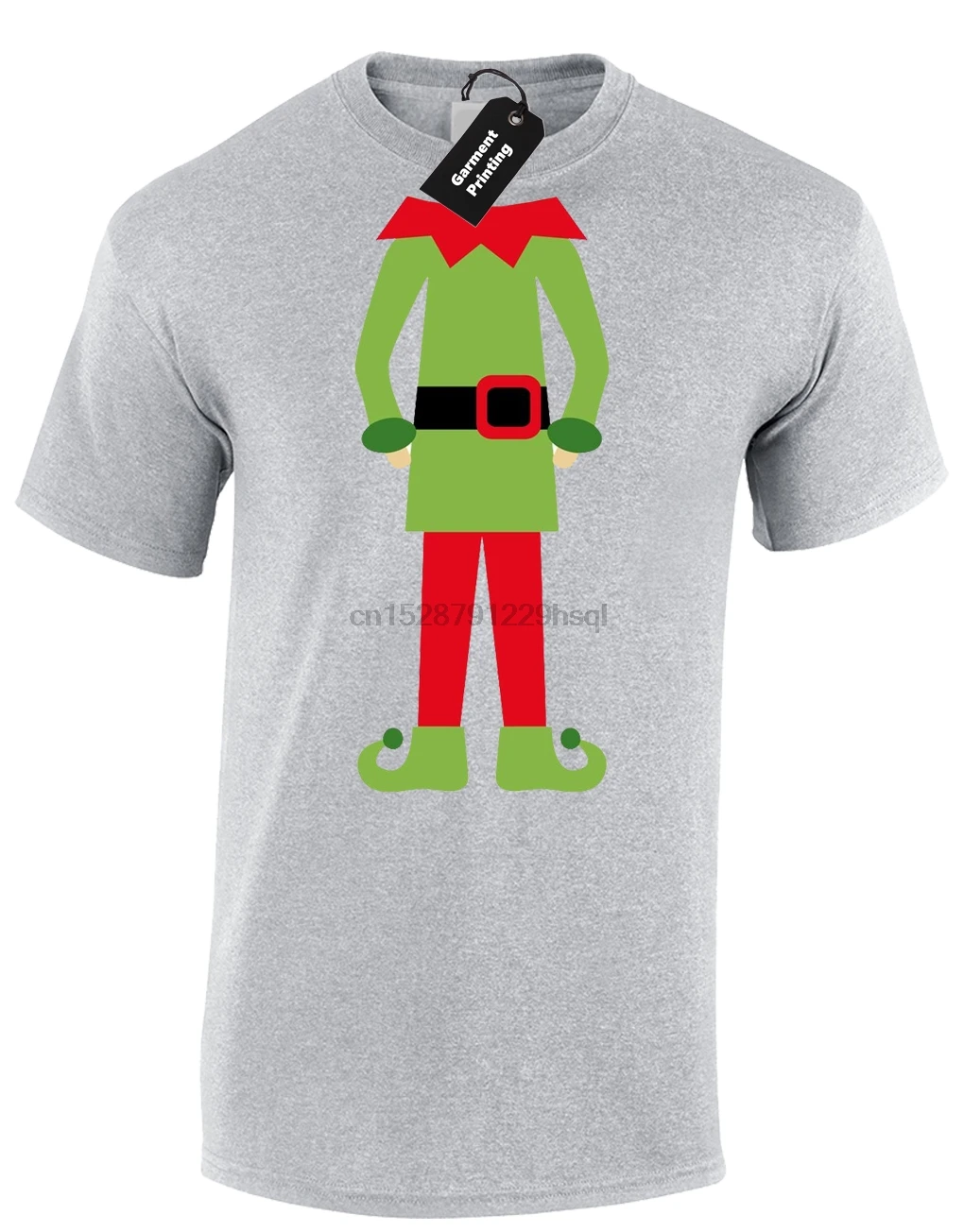Мужская футболка ELF BODY рождественский джемпер новинка Рождественский Санта