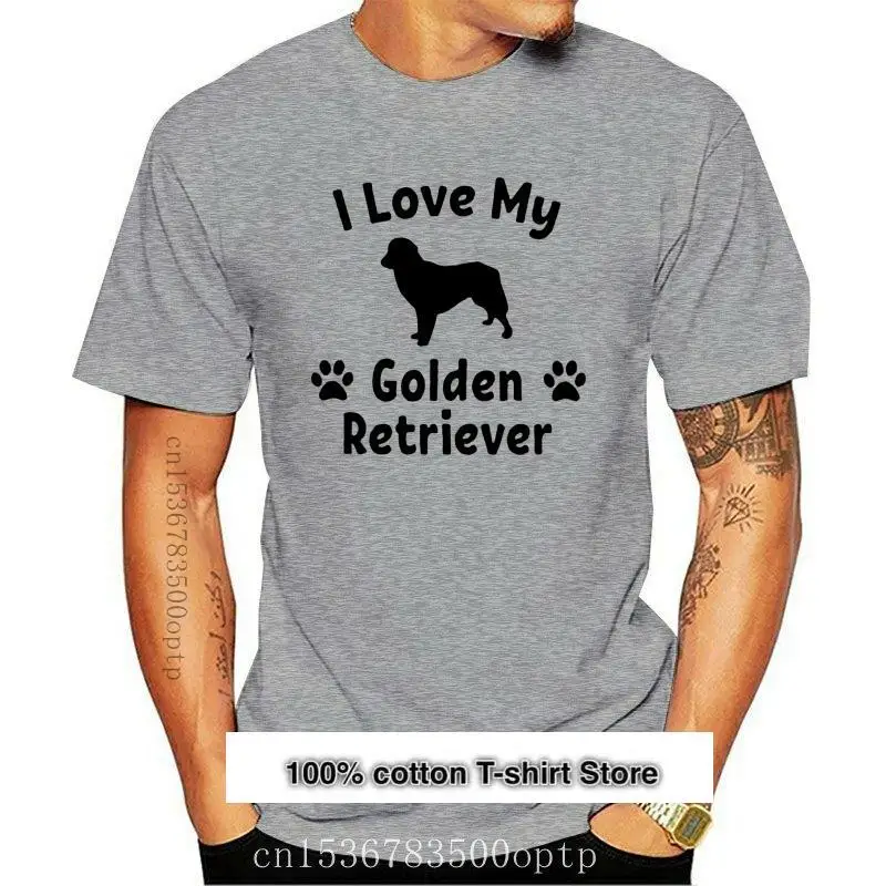 

Camiseta My Golden Retriever Passione Des Chiens Mignon, camiseta Adorable para mujer, Camiseta de cuello redondo
