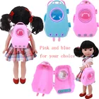 Рюкзак для домашних животных космический в виде капсулы, прозрачная школьная сумка на плечо для 14,5 дюймовых сварных изделий, Wisher  Нэнси и 32-34 см, Paola Reina, русские игрушки