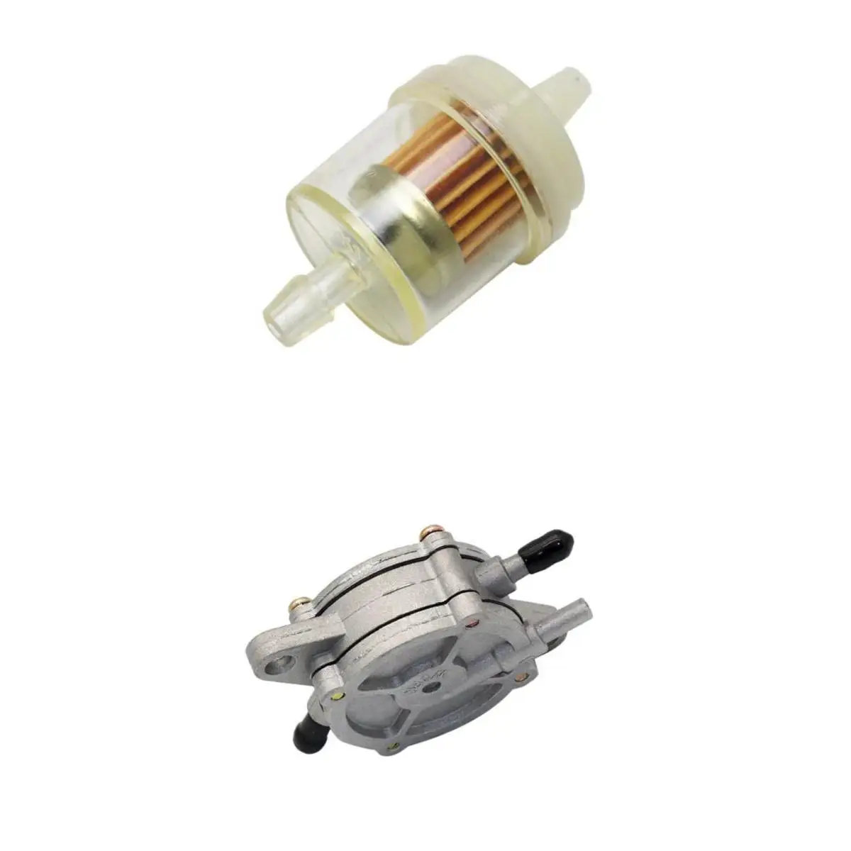 Вакуумное топливо насос Petcock + газовый бак фильтр для квадроциклов картинг