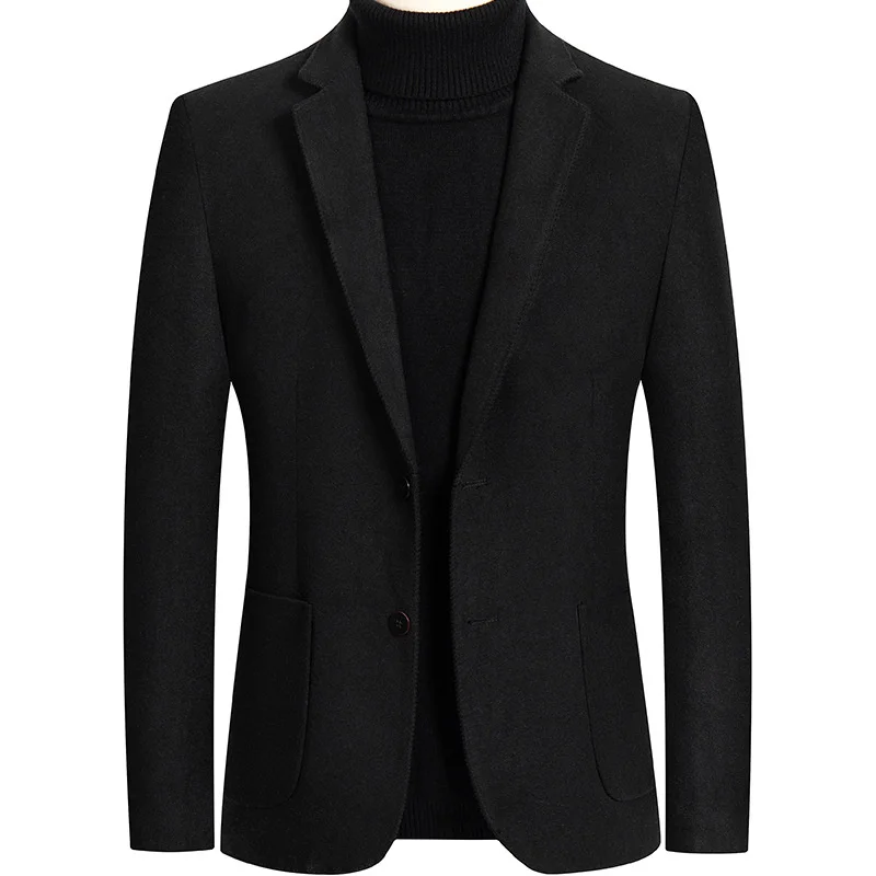 

Lined Men Solid Blazer Men's Brand Slim Fit Suit Color High Quality Lattice Korean Version Tuxedo Blazers Male masculino homme