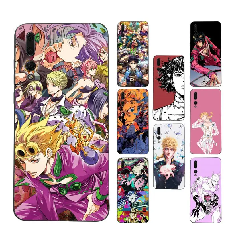 

Anime JoJos Bizarre Adventure Phone Case Soft Silicone Case For Huaweip30lite p30 20pro p40lite P30 Capa