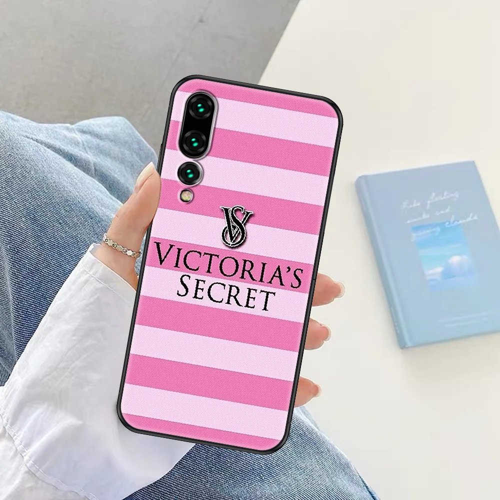 

Victorias VS SecretS pink Phone case For Huawei P Mate P10 P20 P30 P40 10 20 Smart Z Pro Lite 2019 black 3D waterproof tpu