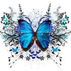 XUEQIXIAOZU Алмазная вышивка 5D бабочка полностью круглая алмазная живопись животные ручной работы Домашний Декор подарок