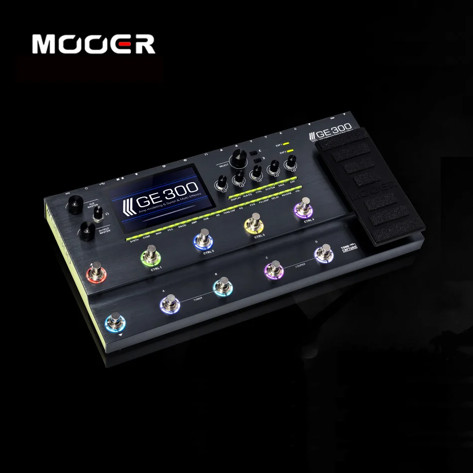 MOOER GE300 флагманский многофункциональный инструмент процессор 108 цифровые модели