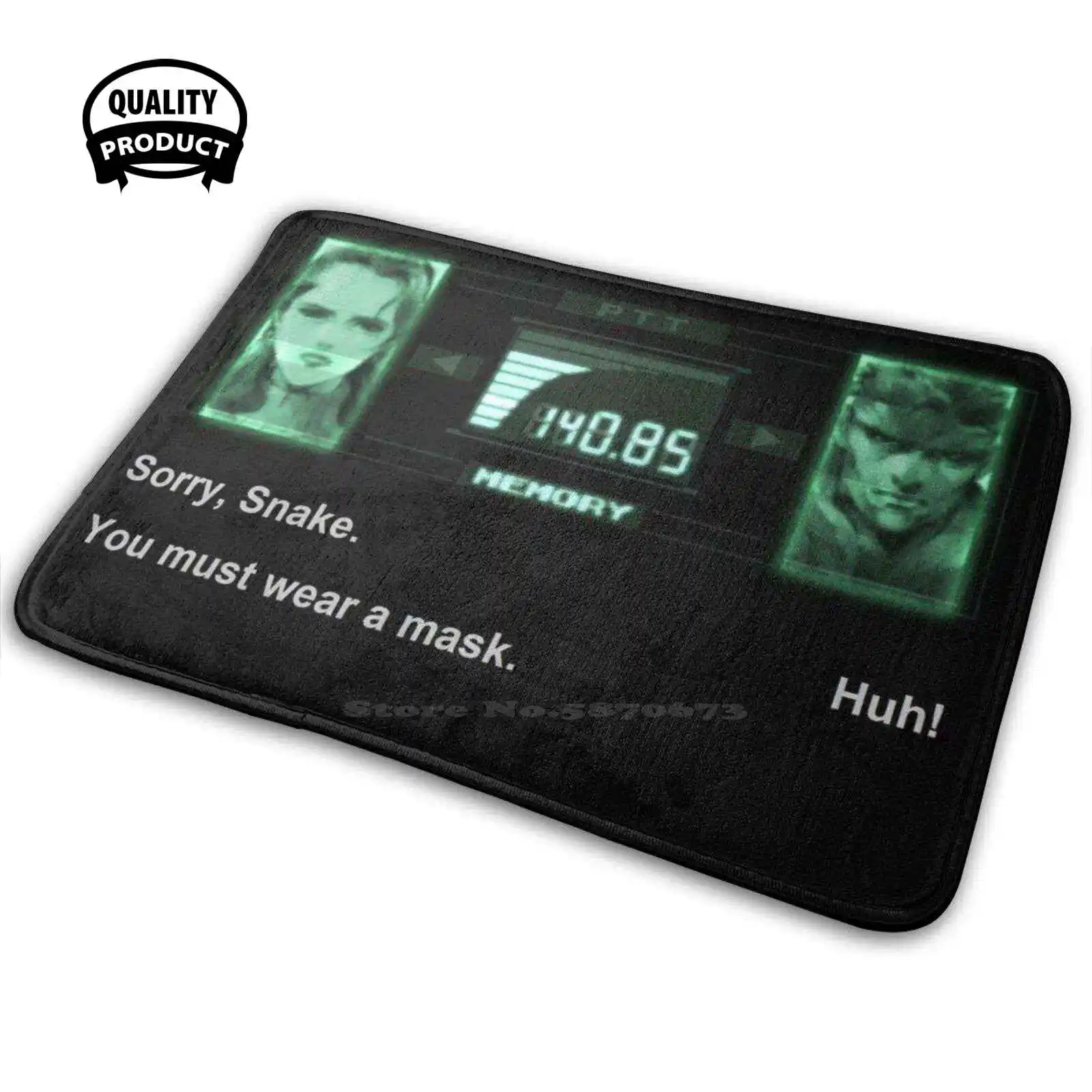 Металлическое снаряжение твердая маска 3D товары для дома коврик подушка