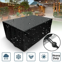 waterproof bbq grill cover 210d oxford cloth for outdoor furniture table chair sofa rain cover garden dustproof protective case