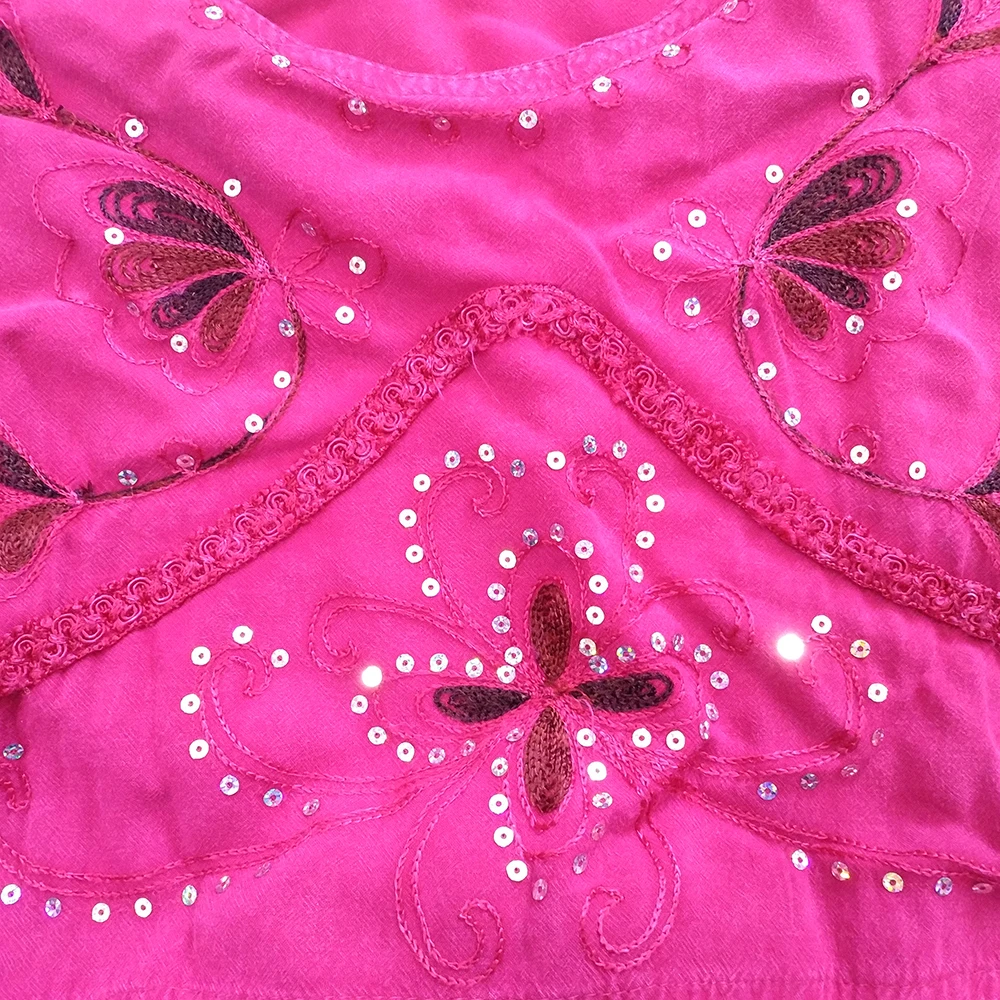 Африканские платья для женщин Дашики с круглым вырезом и длинным рукавом