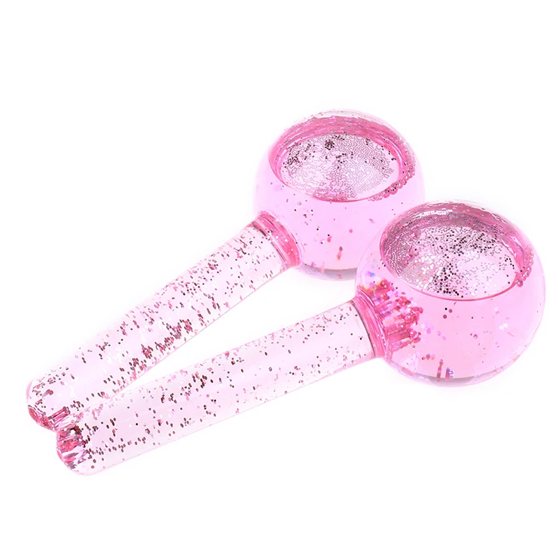 

2Pc/Set Energy Cooling Ice Hockey Face Eye Massager Roller Globe Beauty Ball Ice
