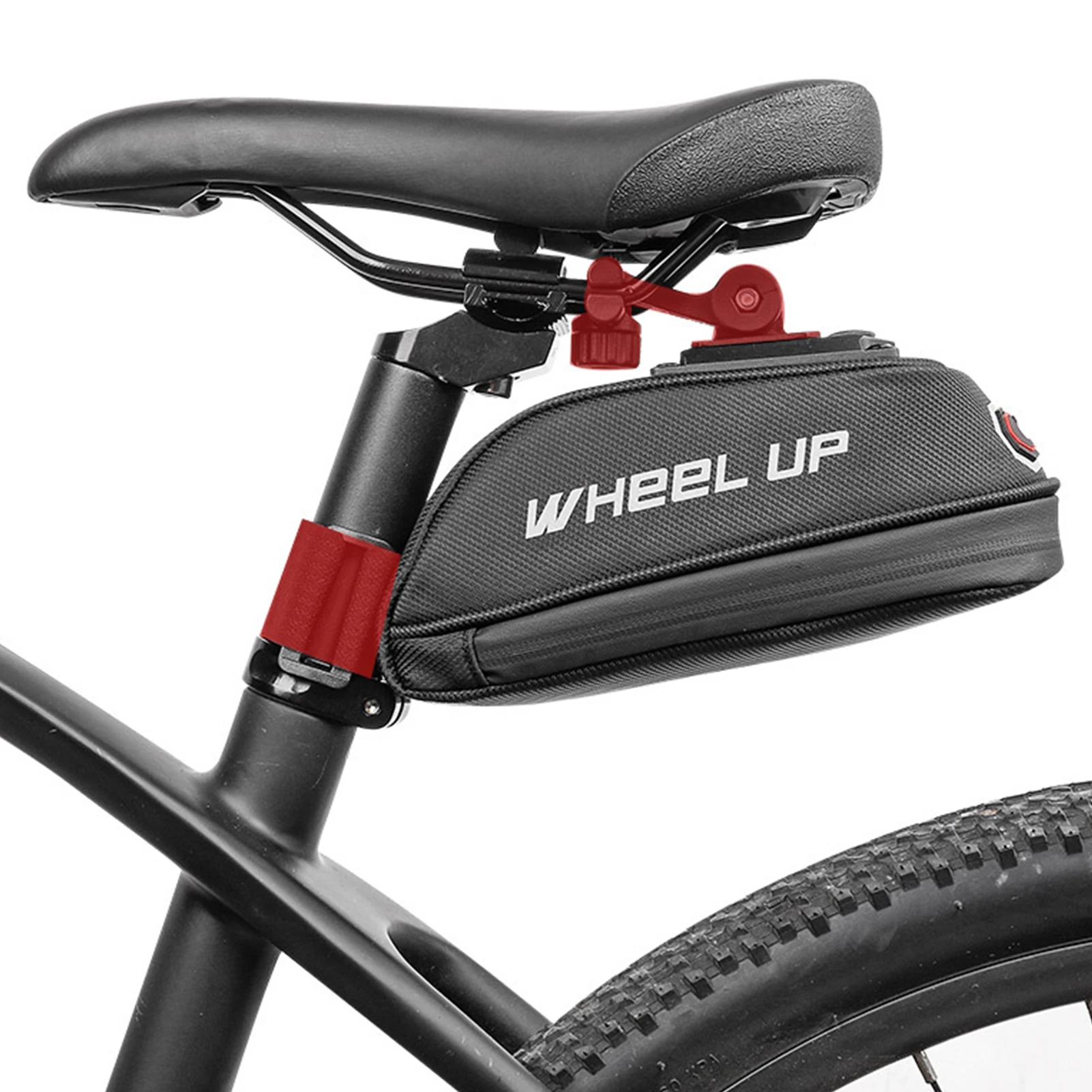 

Saddle Bag Rainproof Convenient Road Bike Pouch for Bicycle For Refletive Rear Large Capatity Seatpost MTB Bike Bag Accessories